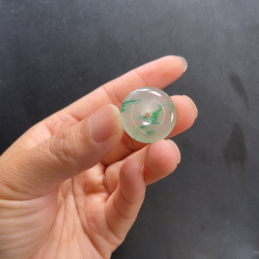 石英质玉未镶嵌吊坠(不含链)