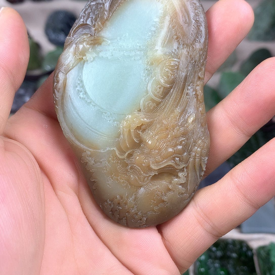 颈饰未镶嵌和田玉