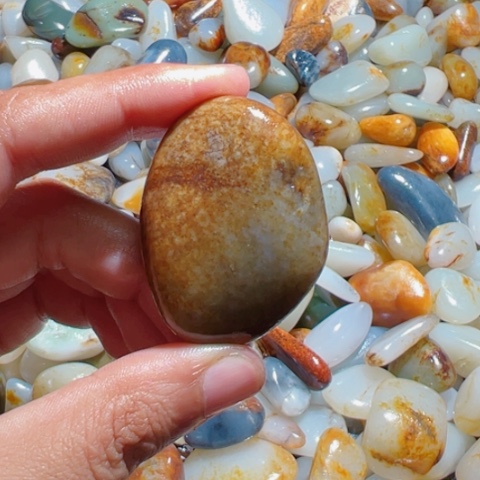 和田玉（糖玉）手链未镶嵌8