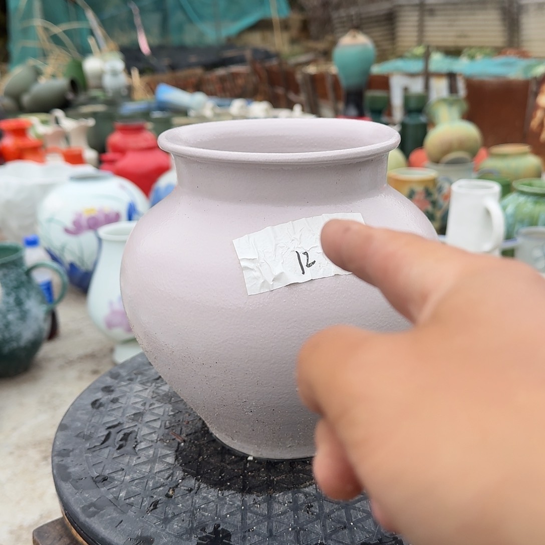陶瓷微瑕景德镇手工花器