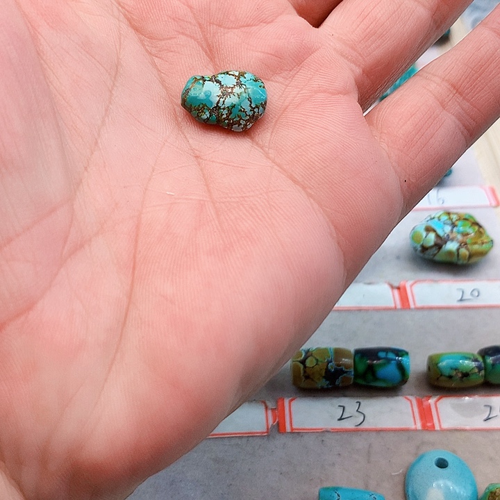 绿松石未镶嵌吊坠(不含链)