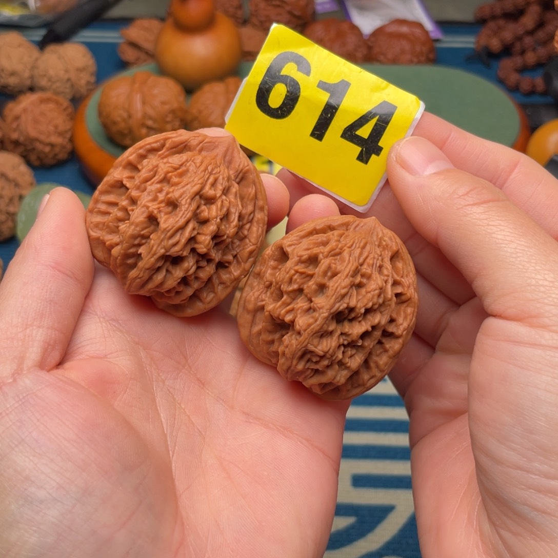 吊坠文玩核桃40虎头614