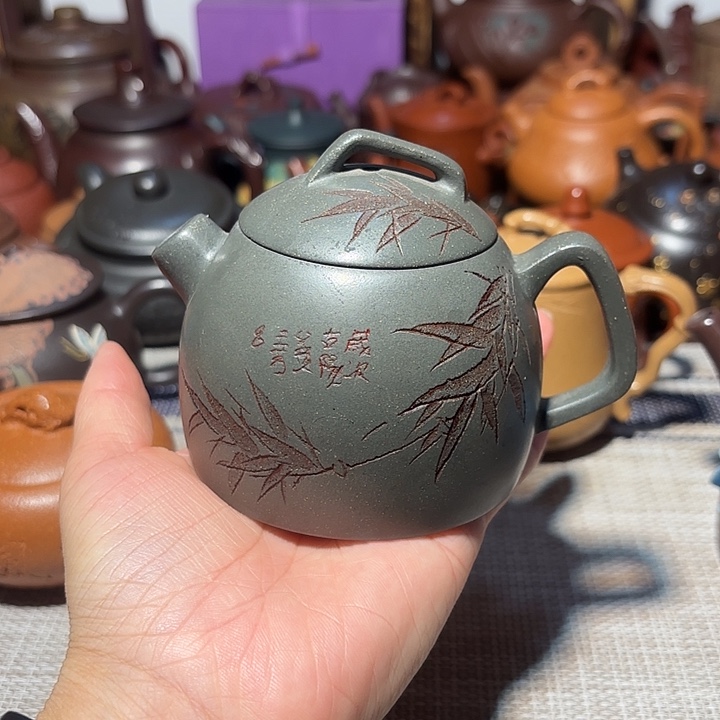 紫砂茶壶原矿宜兴紫砂