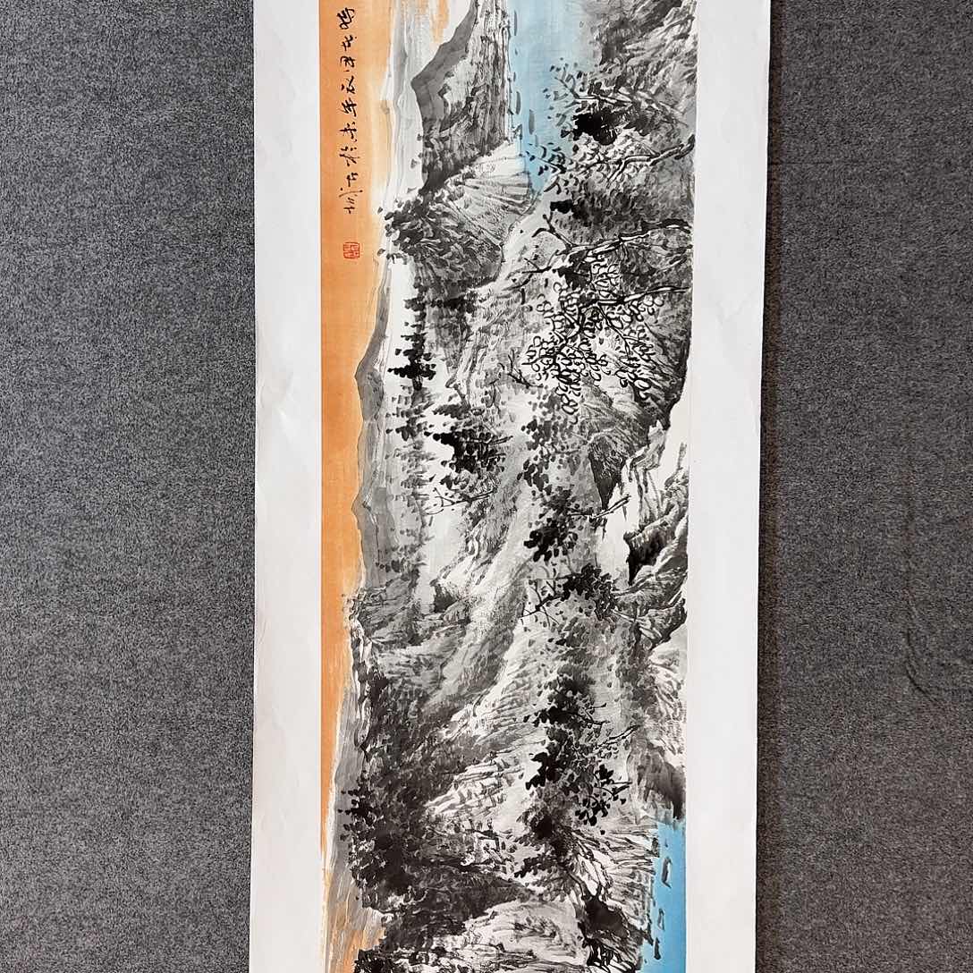 国画杜浩老师手绘作品