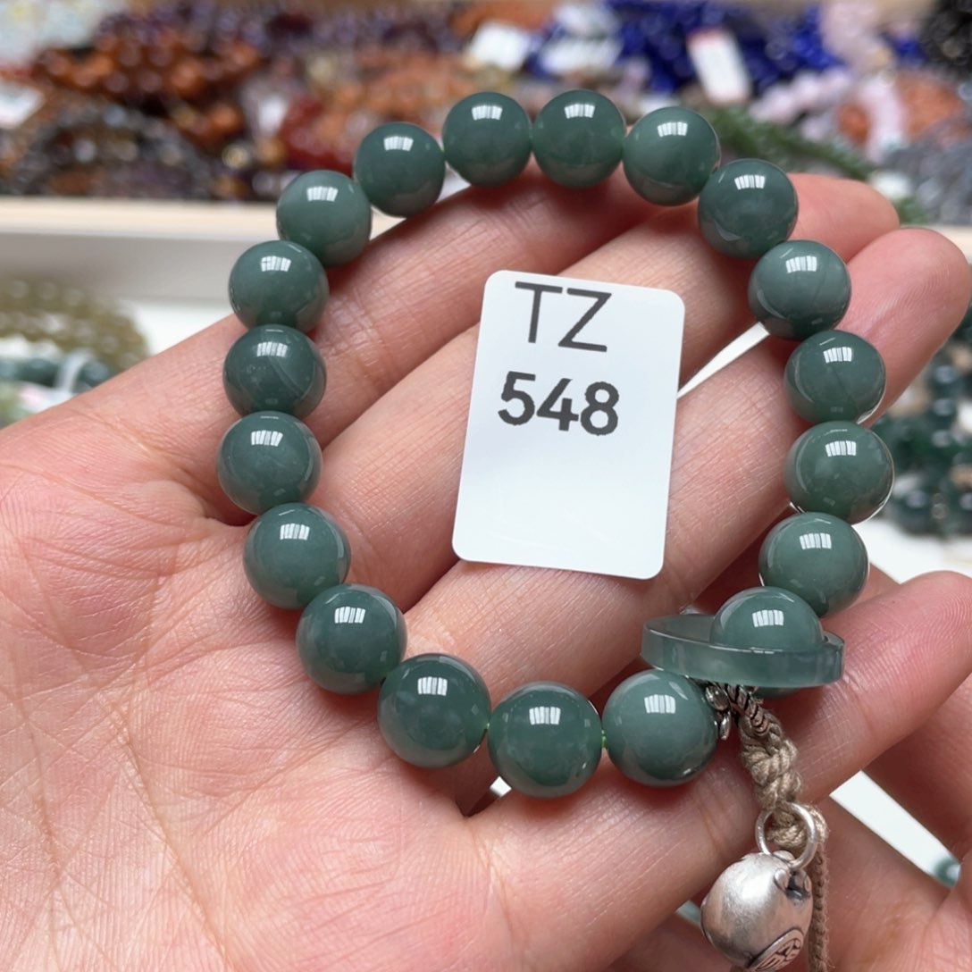 翡翠手链未镶嵌手串