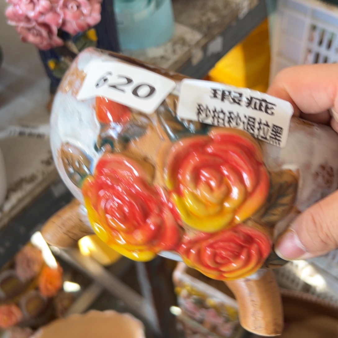 花盆，拍满20发货，退款拉黑