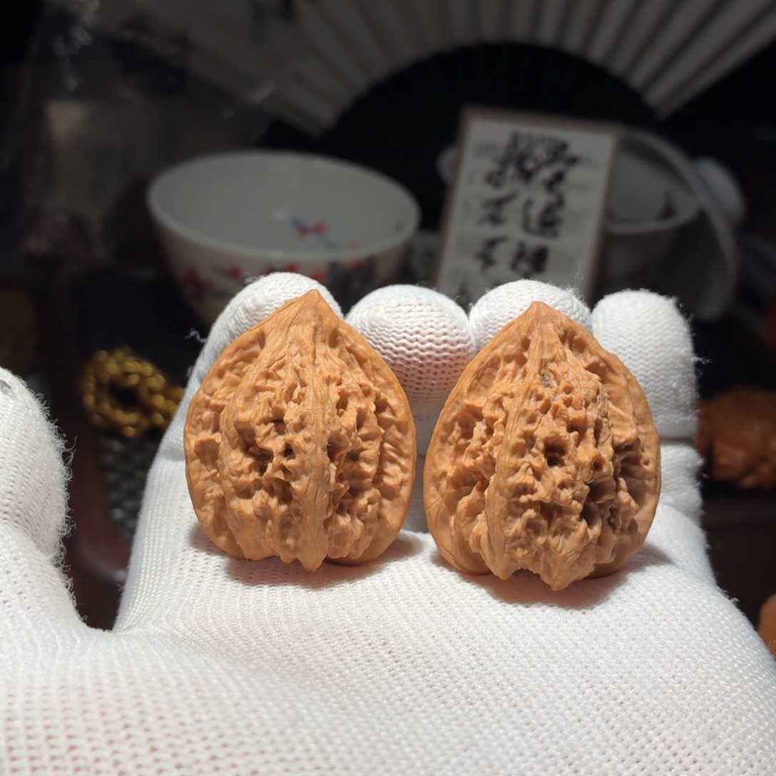 吊坠文玩核桃野生 鸡心 无名