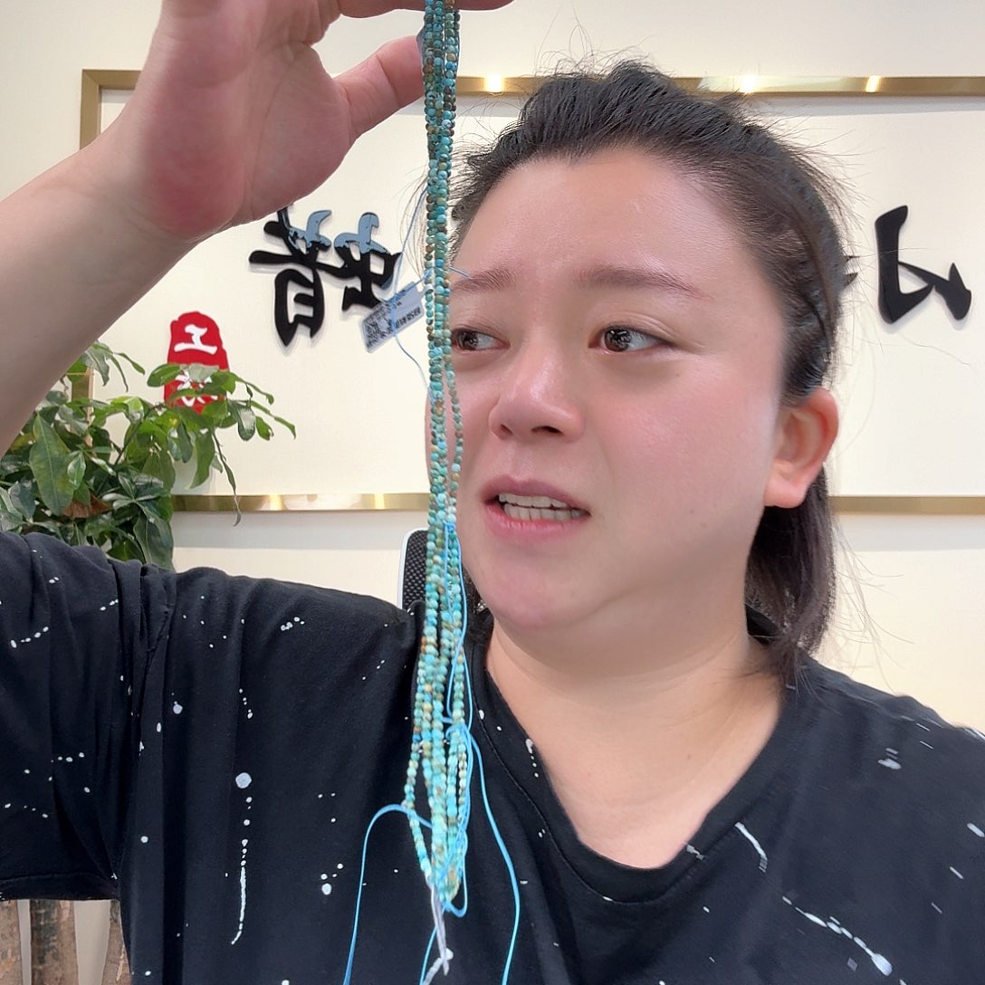 未镶嵌绿松石珠宝奇石3 多样性发货发其一