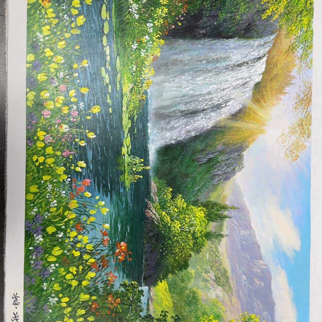 油画一起吃火锅的感觉