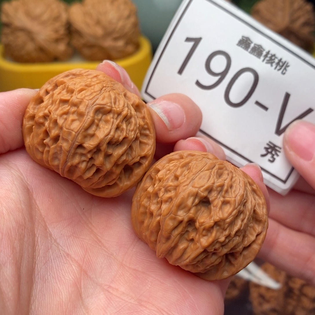 文玩核桃把件正磨35