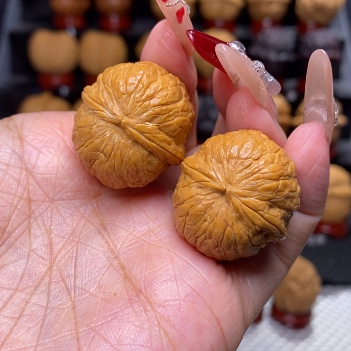 文玩核桃把件小金豆27号29尺