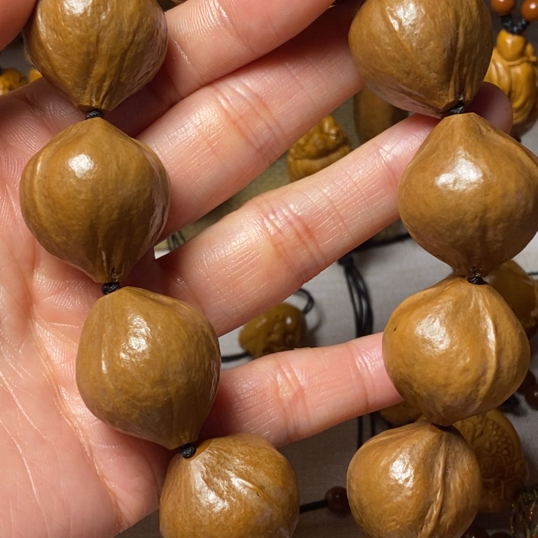 橄榄核手串/手链ᶻ**ᶞ包衣大素核