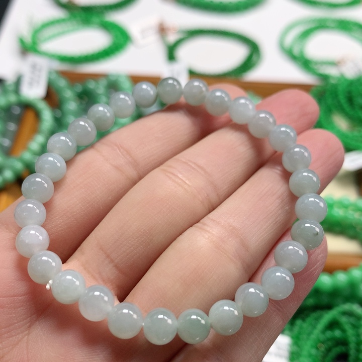 翡翠未镶嵌手链翡翠