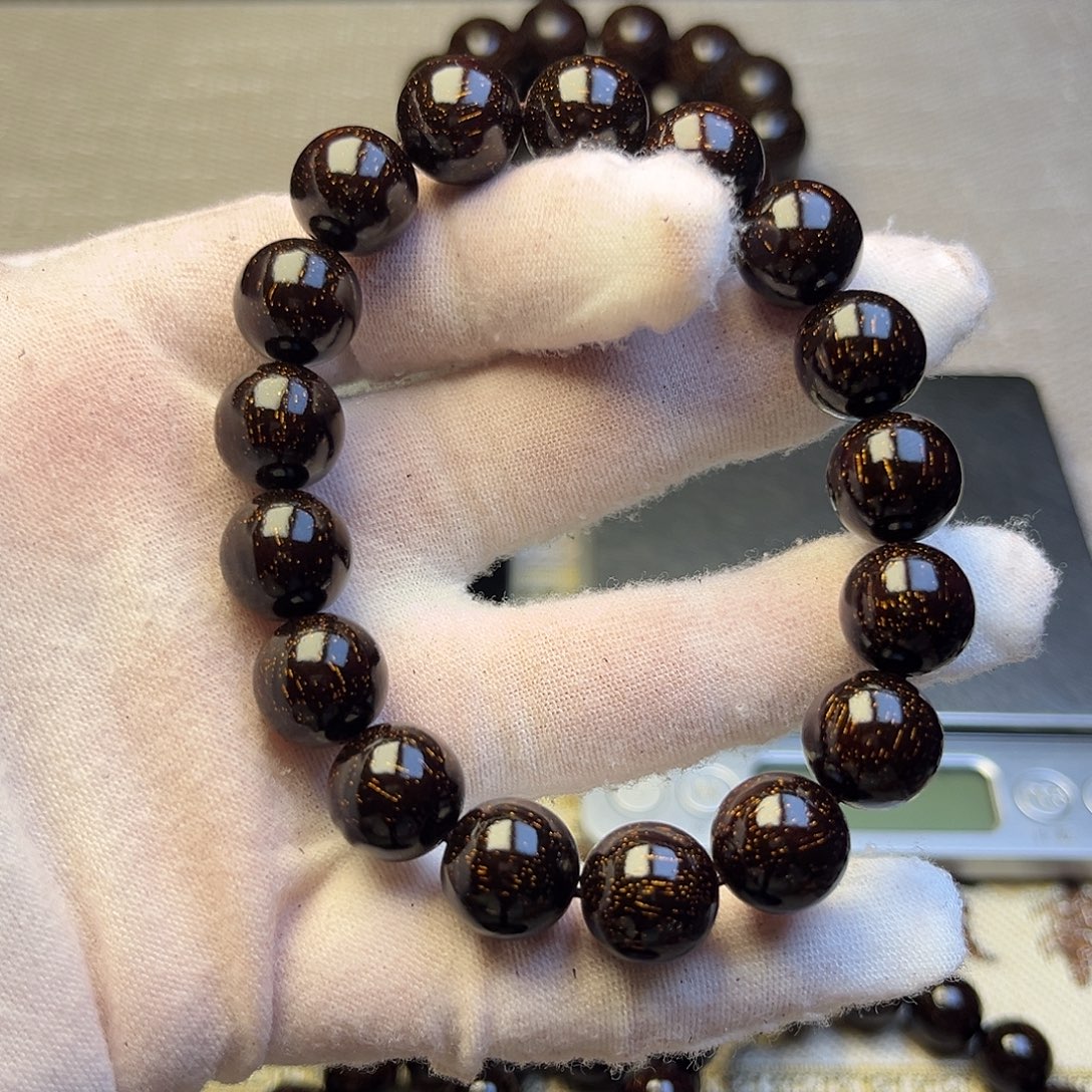 檀香紫檀（小叶紫檀）1.2 17颗满天星