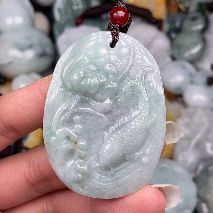 颈饰未镶嵌翡翠翡翠