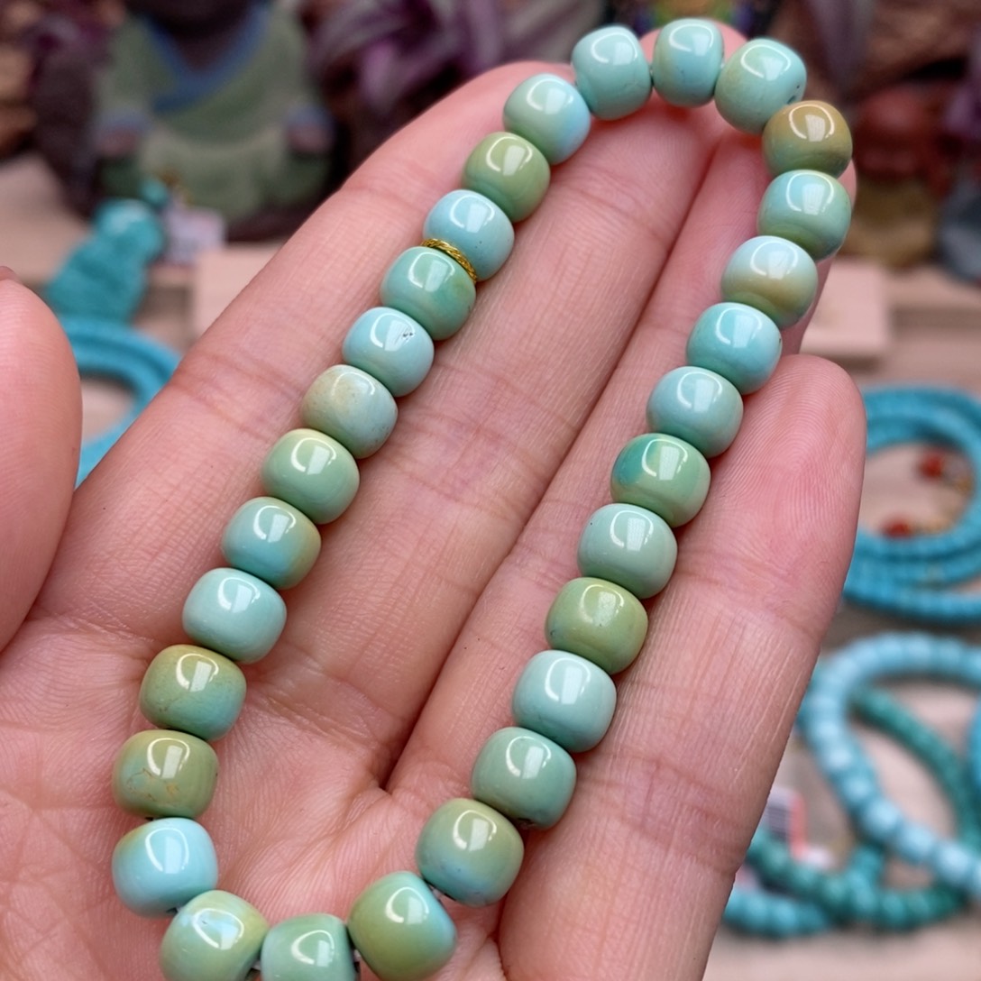 绿松石珠宝奇石未镶嵌