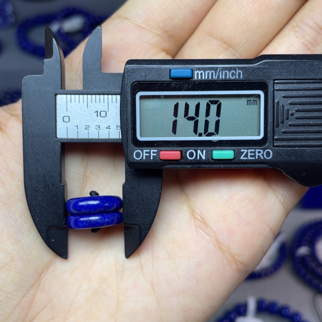 未镶嵌青金石14mm隔片配饰