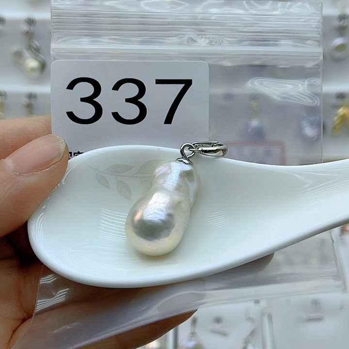 淡水珍珠颈饰银S925镶嵌