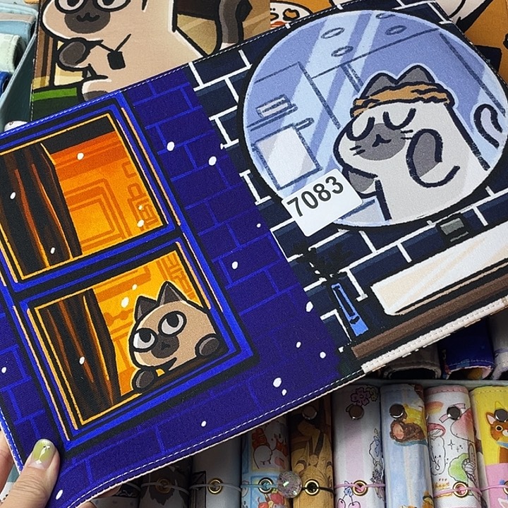 织绣A5活页不送纸7083