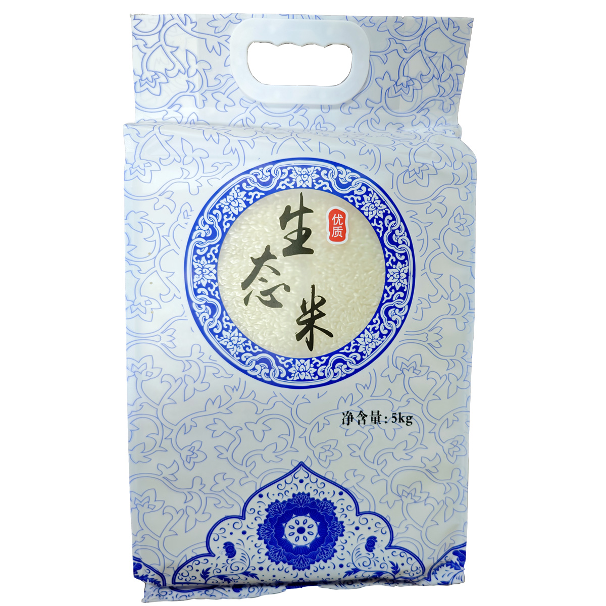 黑龙江富裕县生态米 软糯香甜营养丰富5kg