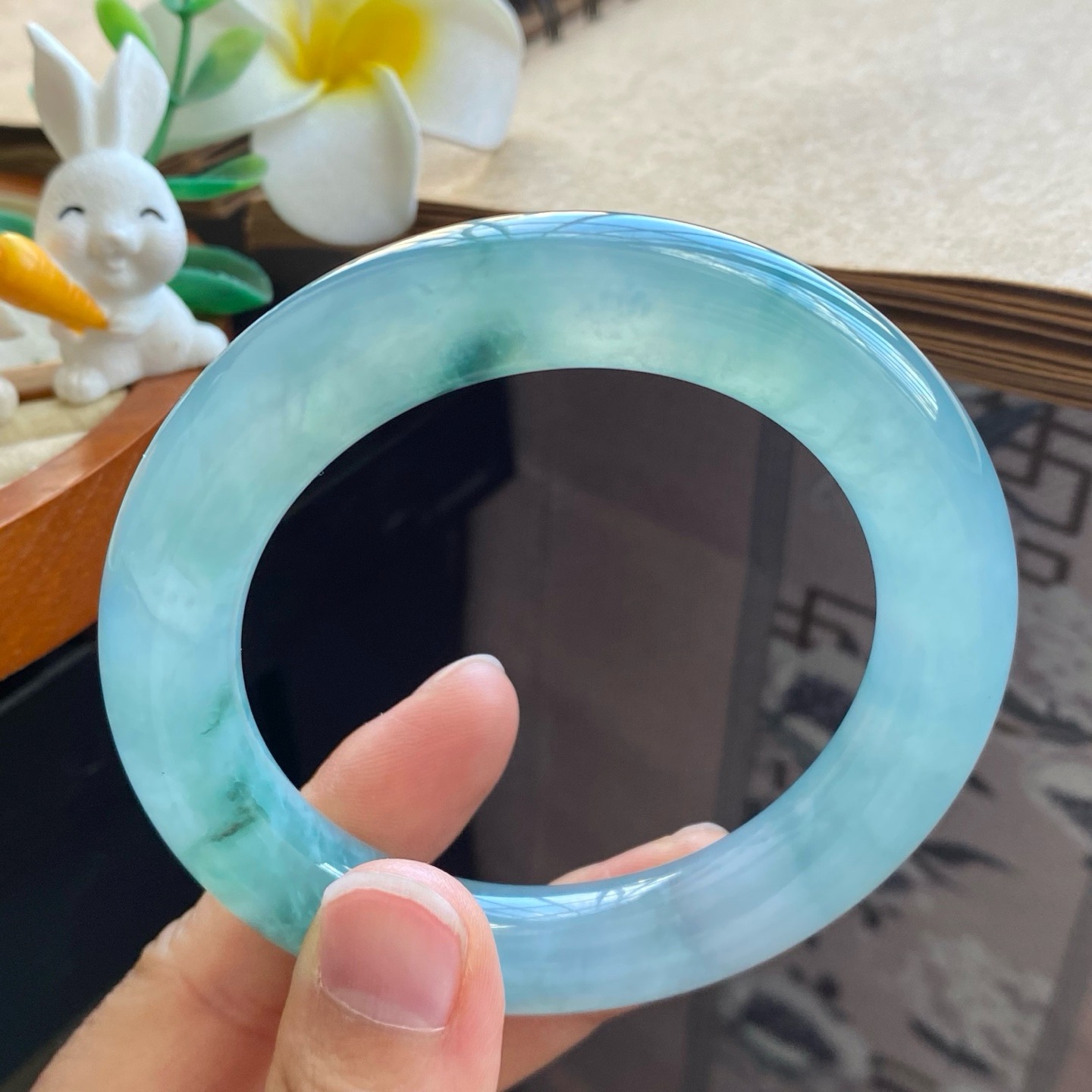 02.07批高货冰飘花圆条359号57.2-12-11.9 厚装圆润！天然翡翠