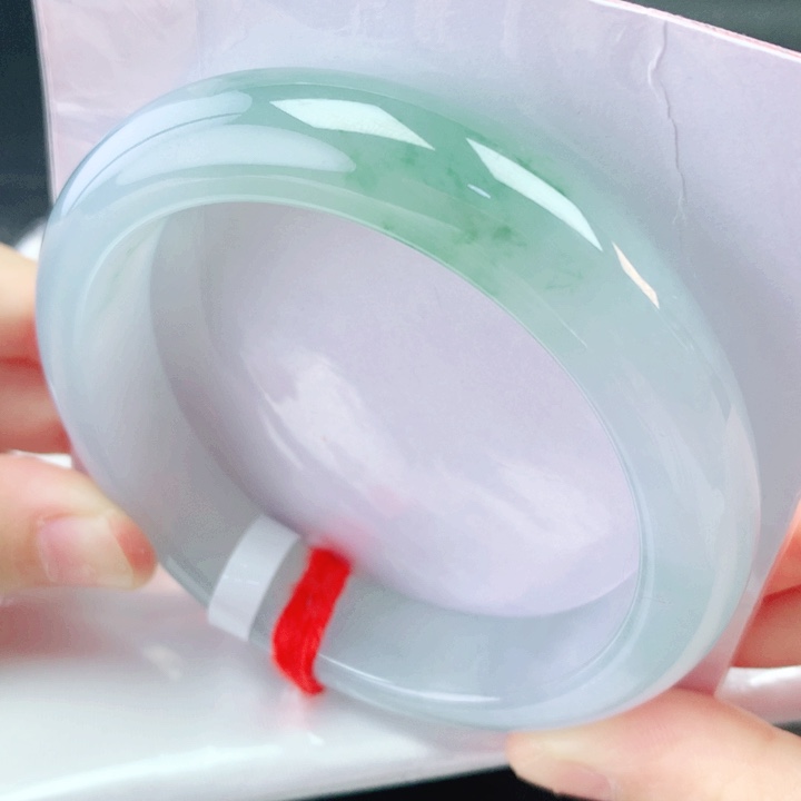 翡翠未镶嵌手镯58圈