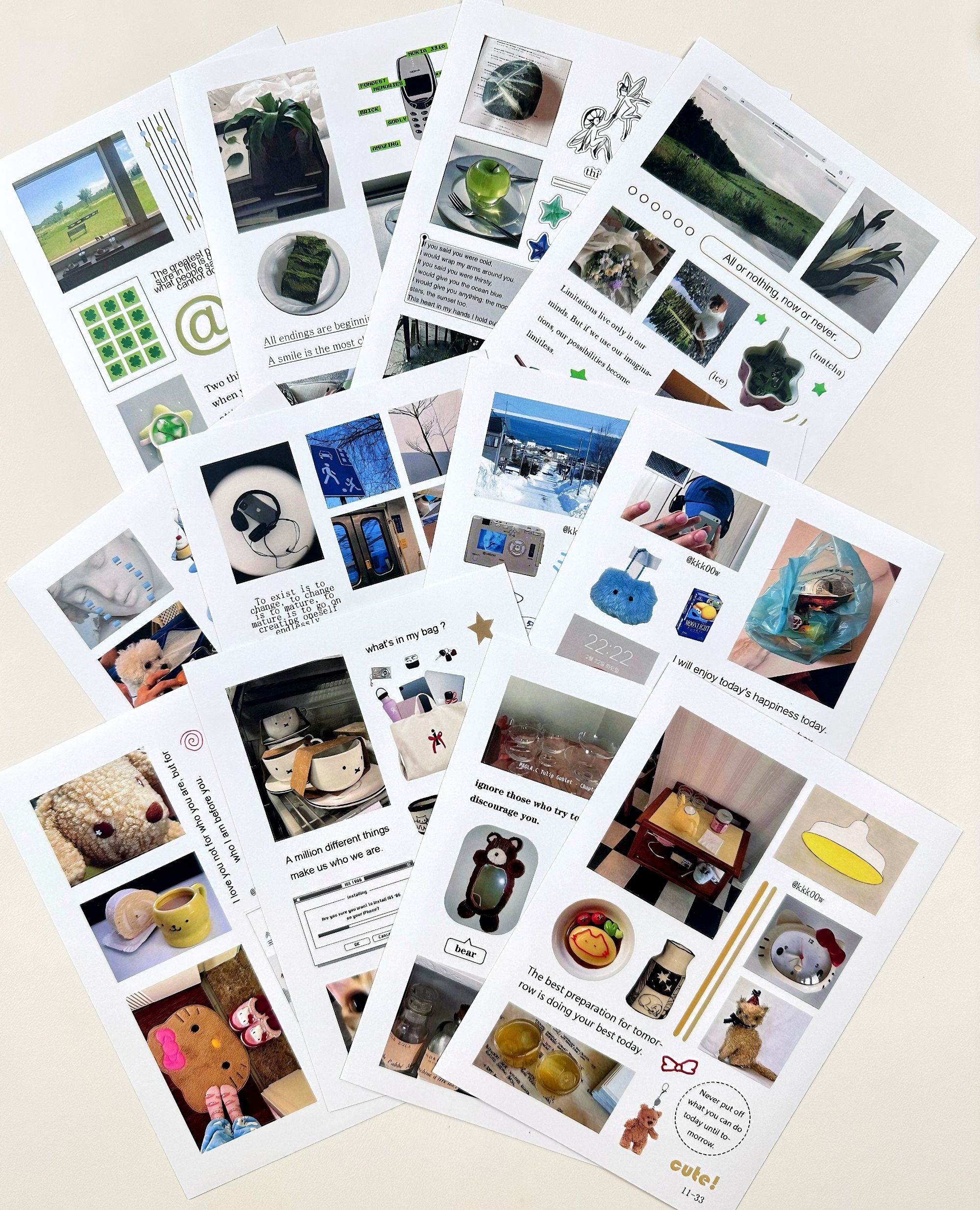 【糖糖】咕卡韩系ins风浪漫少女心贴纸包创意拼贴手账本装饰素材