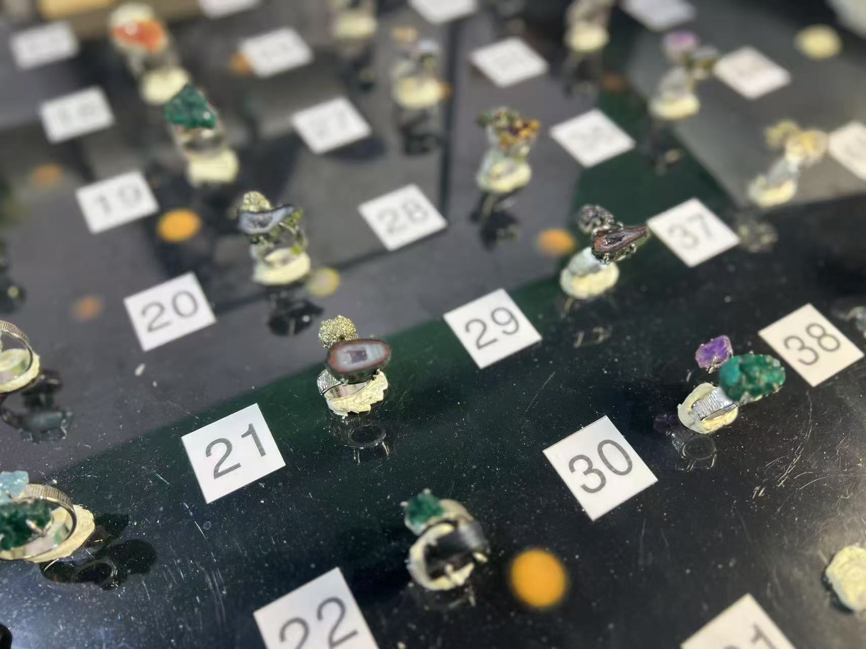 小众设计原矿手作一枚可调节戒指首饰一物一拍