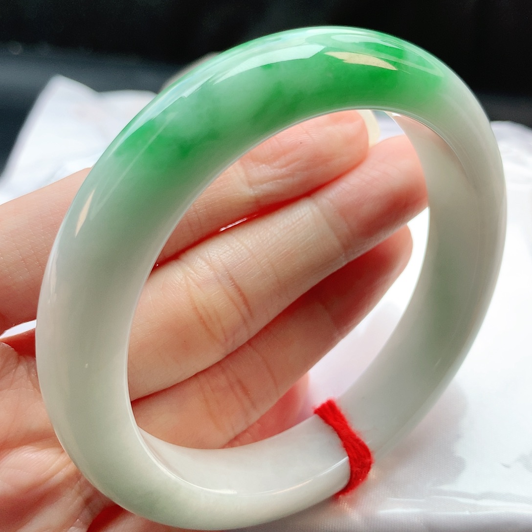 未镶嵌手镯翡翠58圈口882488