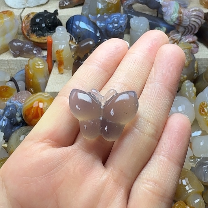 玛瑙/玉髓未镶嵌饰品