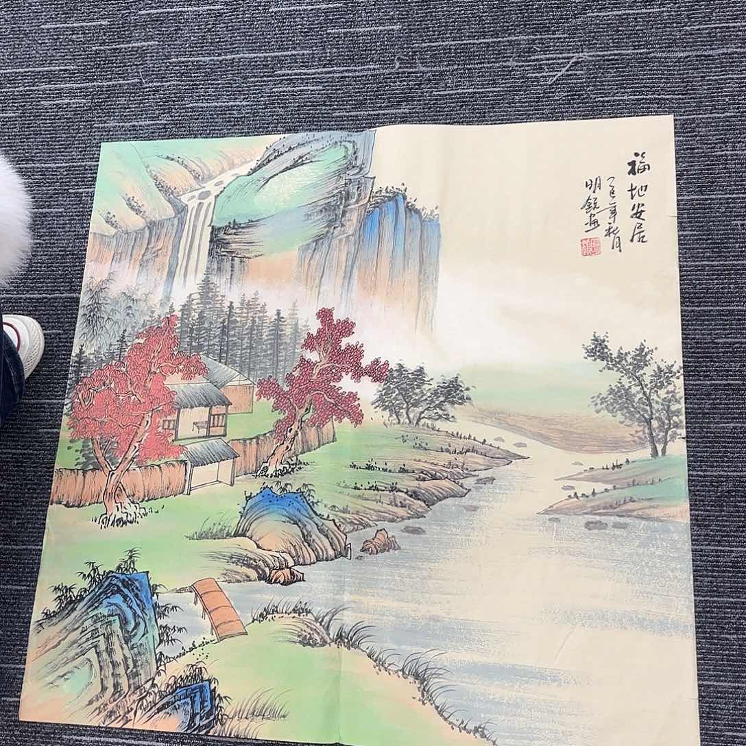 国画国画作品纯手绘