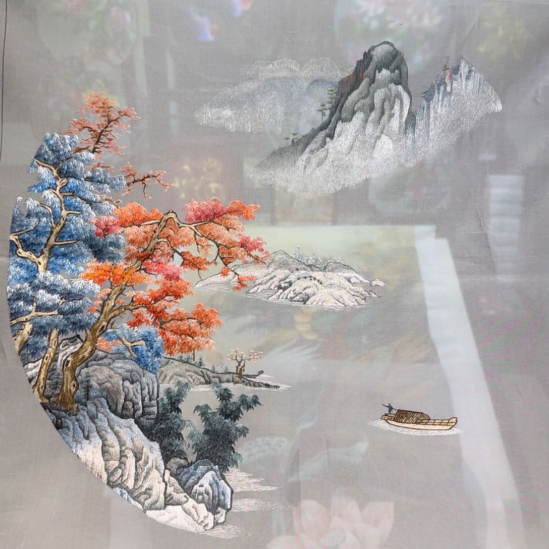 刺绣刺绣工艺精湛