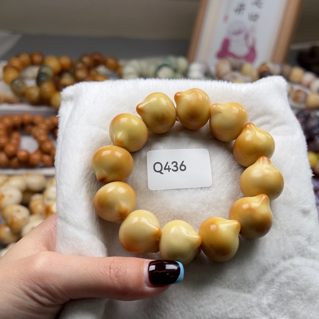 吊坠菩提根/象牙果通货q436牙果猫头一串20m