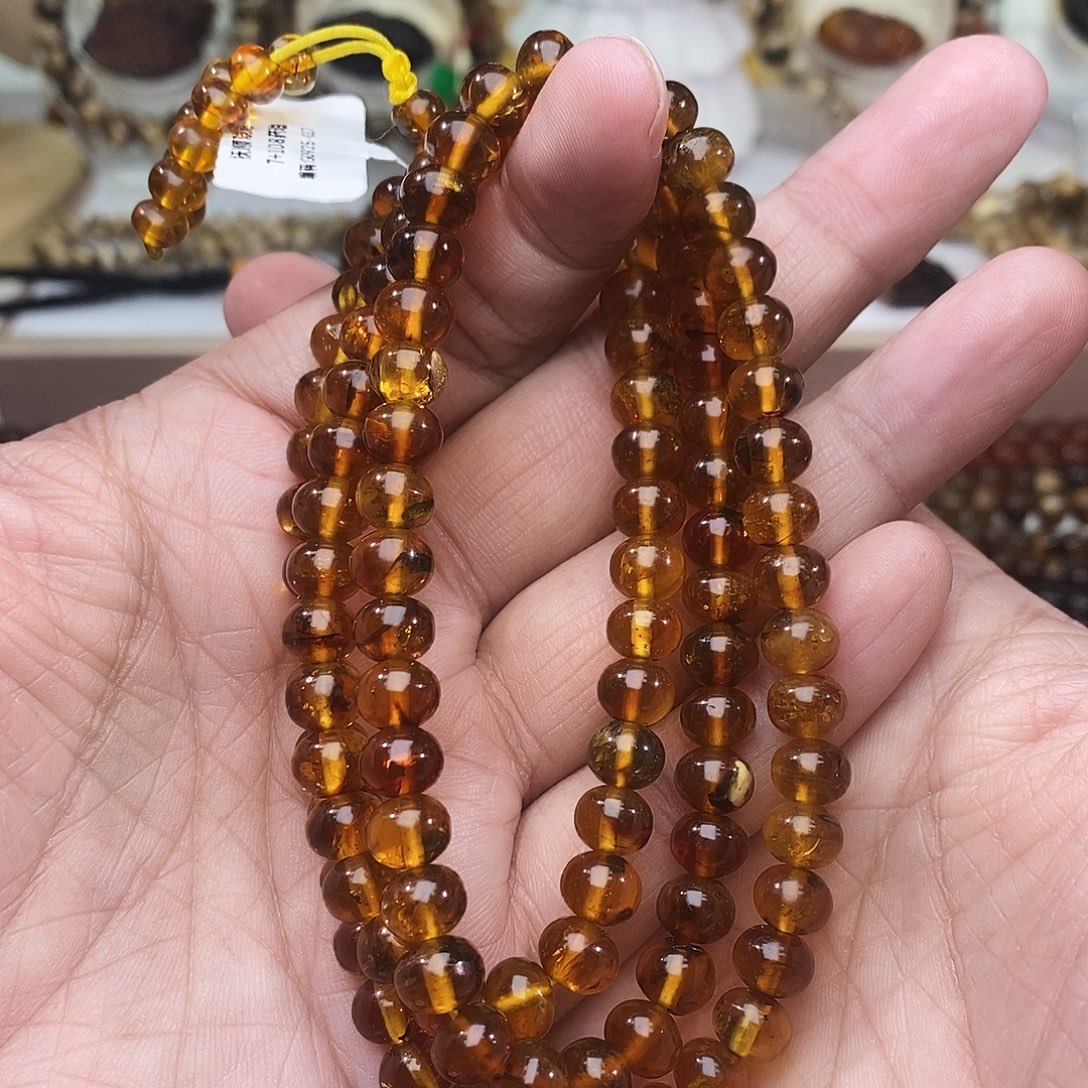 琥珀未镶嵌裸石7药