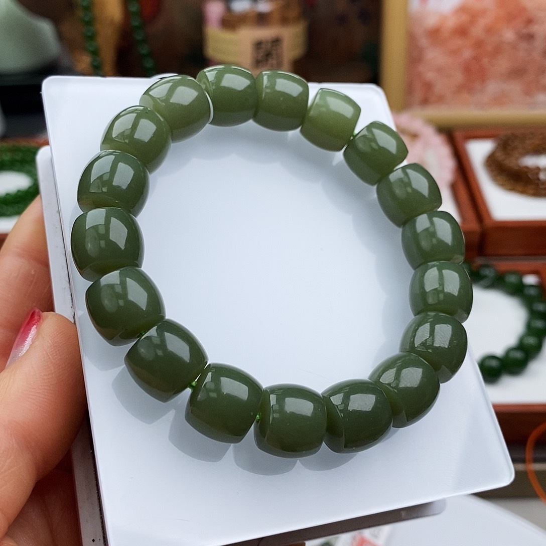 和田玉手链未镶嵌