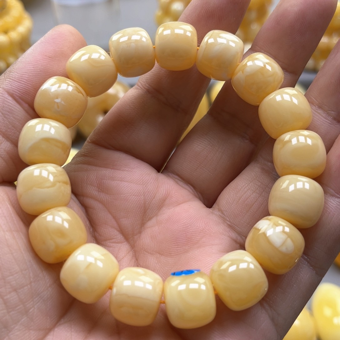 琥珀手链未镶嵌手串