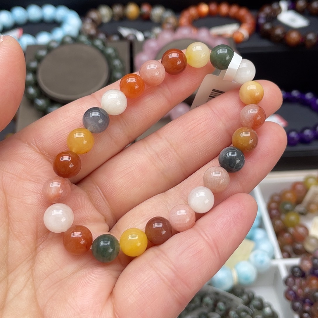 向***)水晶手链未镶嵌天然手链