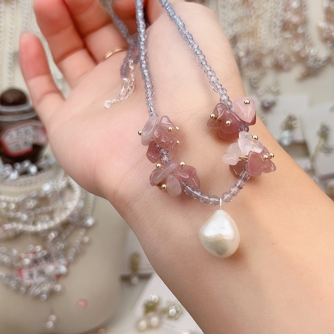 淡水珍珠未镶嵌颈饰