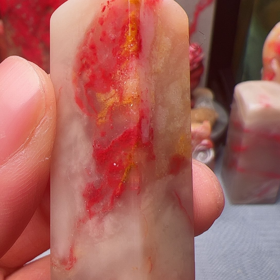 昌化石昌化鸡血石印章