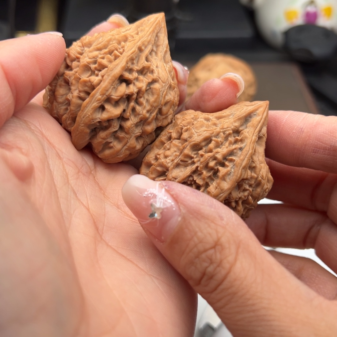 文玩核桃把件座佛38