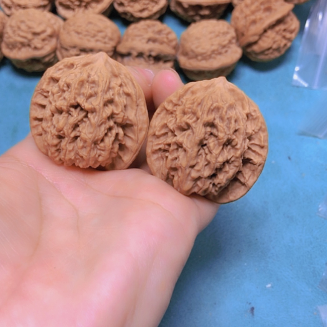 【闪购商品】把件核桃39蟠龙纹修尖出油