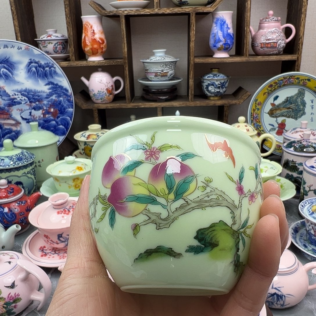 陶摆件景德镇陶瓷567老厂瓷9