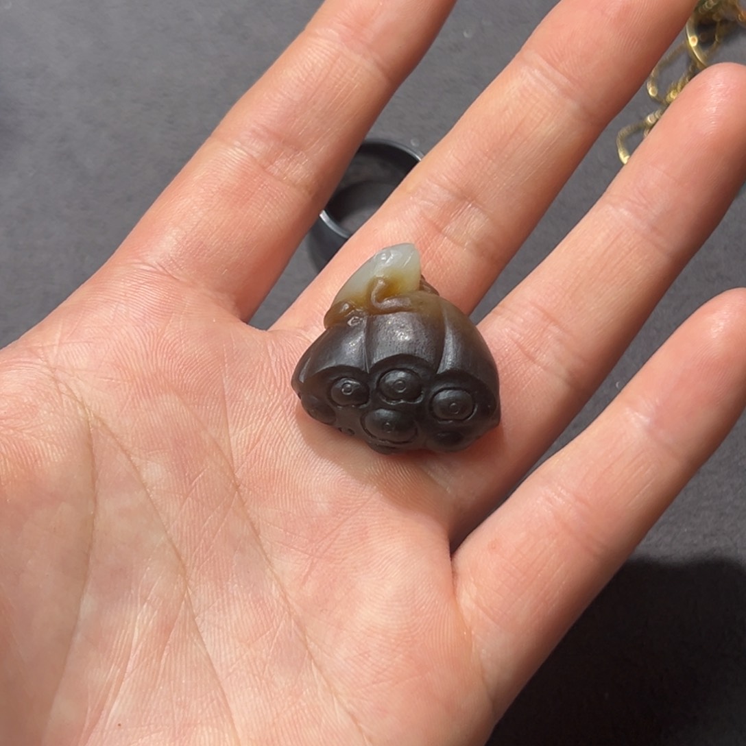 和田玉吊坠(不含链)未镶嵌