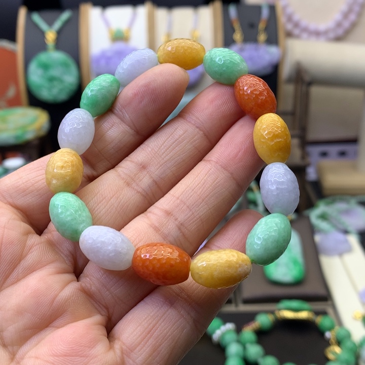 翡翠未镶嵌手链翡翠手链