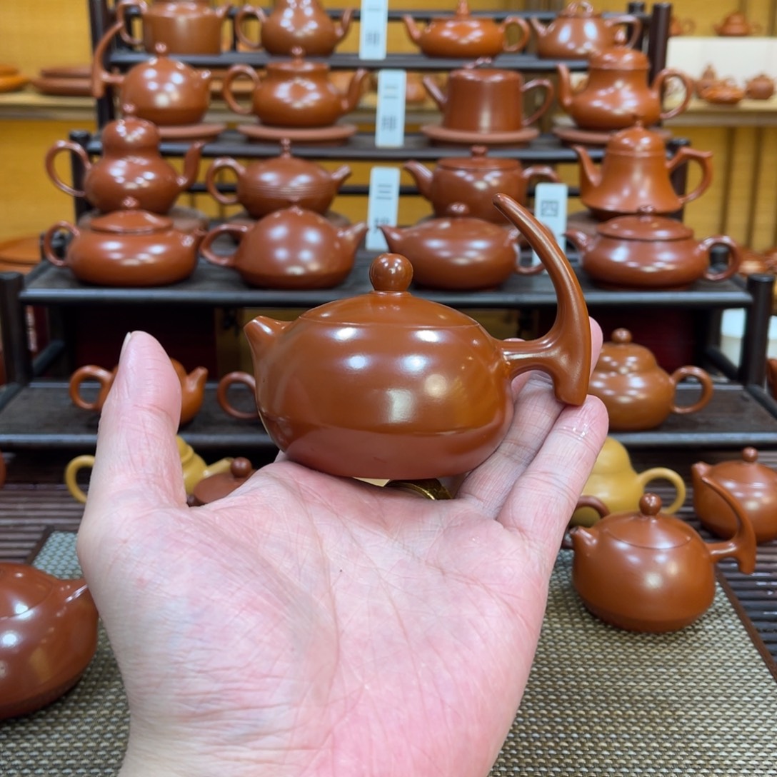 紫砂茶壶半把110-130cc