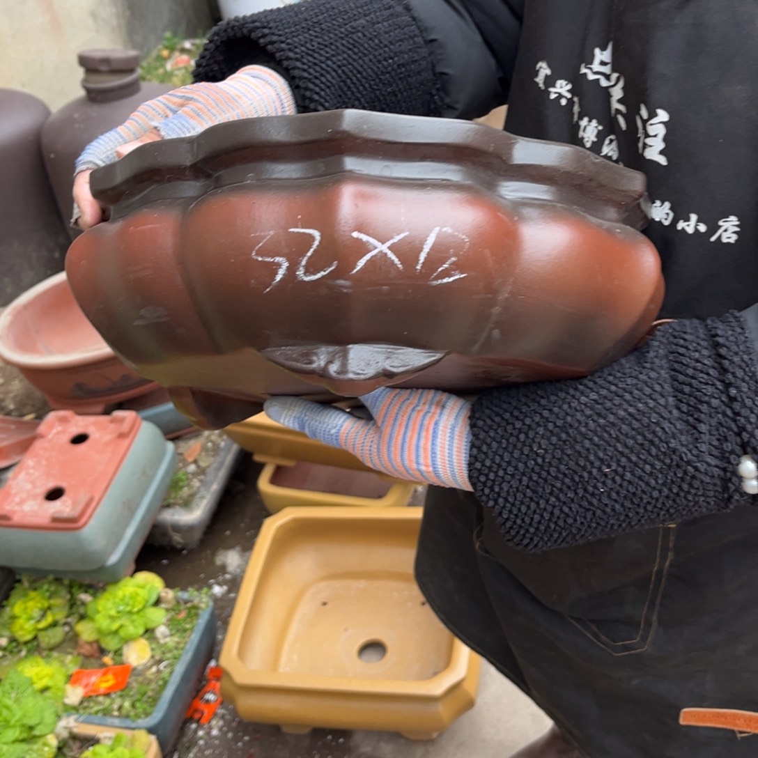 紫砂花盆盆景艺术