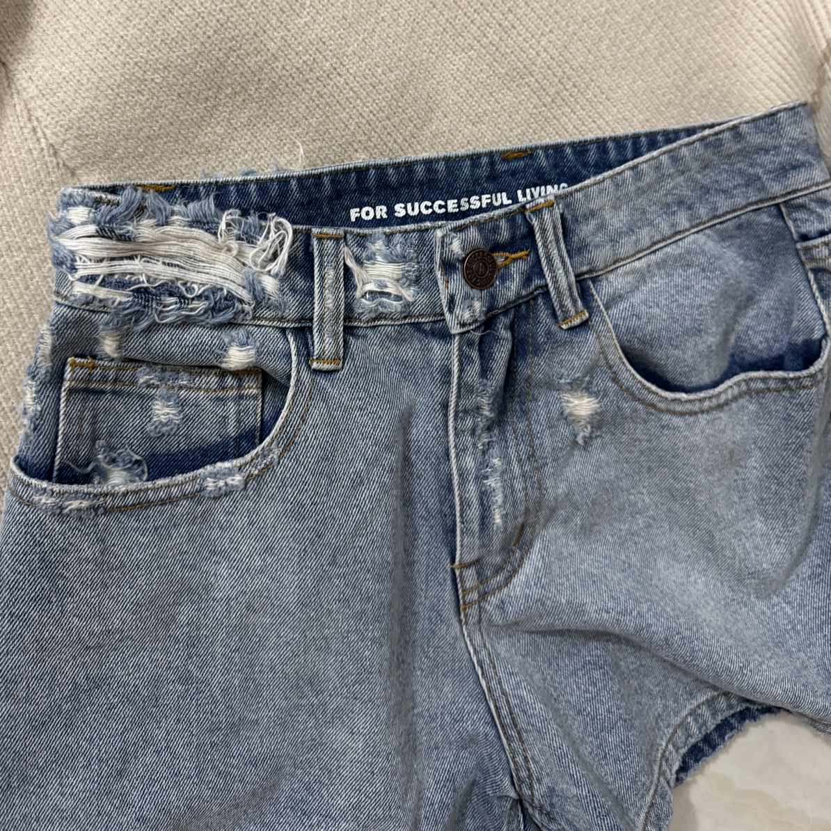 【扣号链接 9.9-19.9】2025韩系辣妹新款牛仔短裤女装