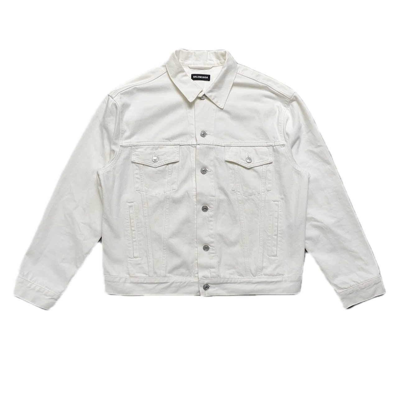 99新 Balenciaga/巴黎世家 牛仔外套/46码/A0526