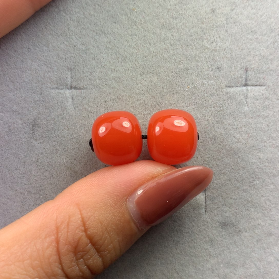 南红玛瑙珠子未镶嵌