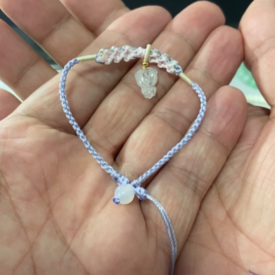 翡翠未镶嵌手绳好看